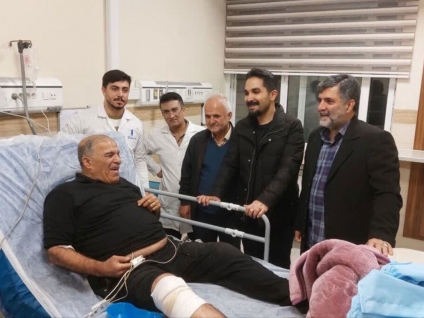 سانحه رانندگی برای حسن روشن ؛ پیشکسوت فوتبال ایران به تهران منتقل شد