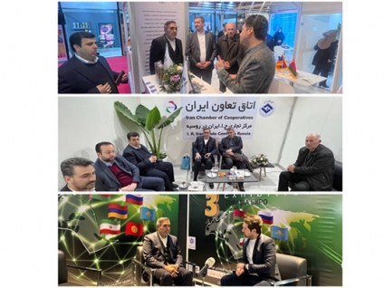 بازدید رئیس اتاق تعاون ایران از نمایشگاه تجارت با اوراسیا 