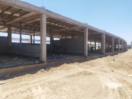 گزارش پیشرفت پروژه ماهلند در اردیبهشت ۱۴۰۴؛ آغاز عملیات دیوارکشی در بخش بازارچه