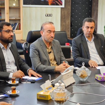 جلسه پیشکسوتان پرسپولیس و استقلال با شهردار ماهشهر