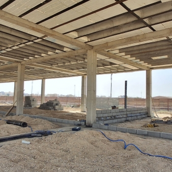 سقف فاز اول بازارچه 