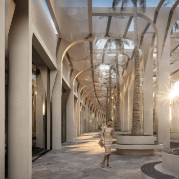 نمای داخلی بازارچه