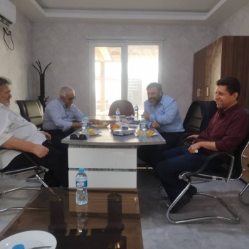 بازدید مهندس امیر عابدینی مدیر عامل اسبق پرسپولیس از ماه لند