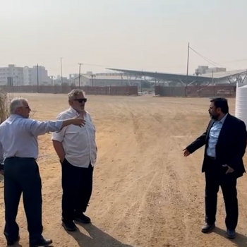 بازدید مهندس امیر عابدینی مدیر عامل اسبق پرسپولیس از ماه لند